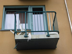 Vem ansvarar för balkongen?