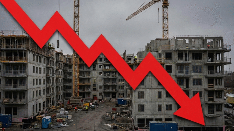 Fortsatt ras för bostadsbyggandet