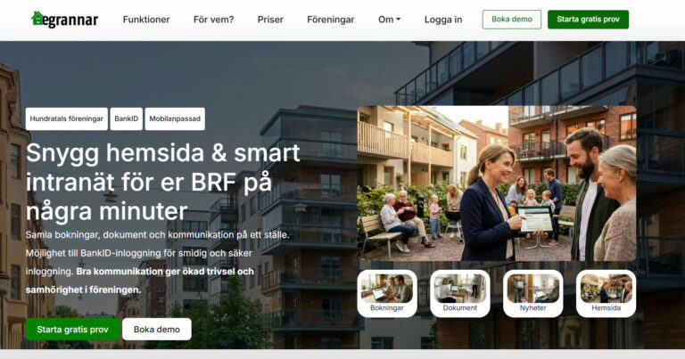 Egrannar startpage